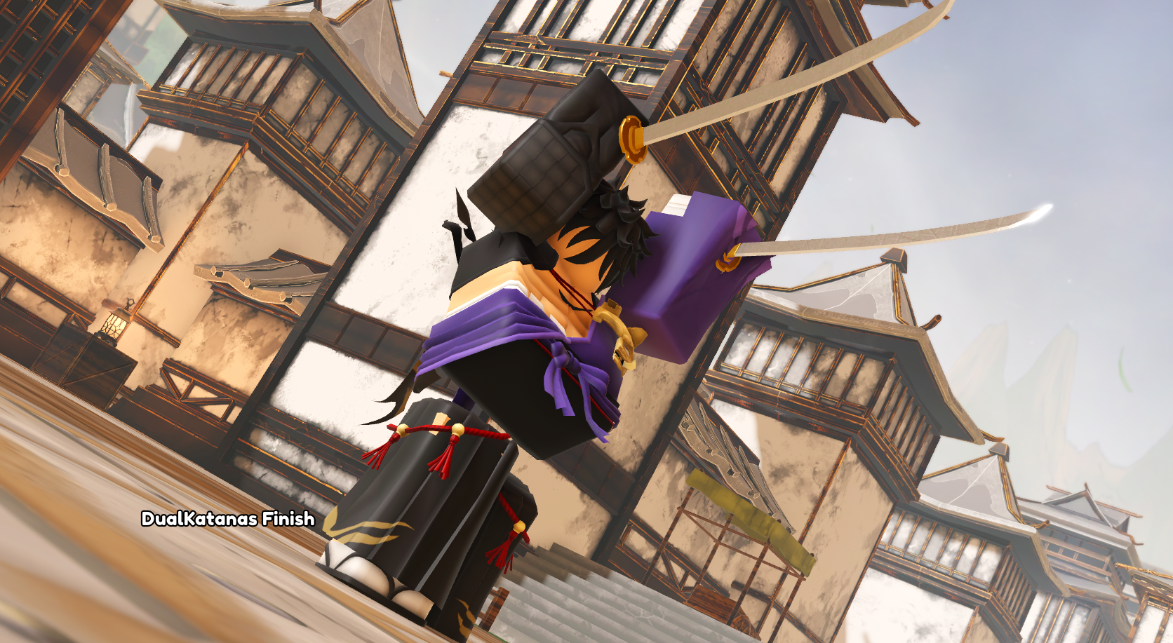 Dual Katanas Finish preview
