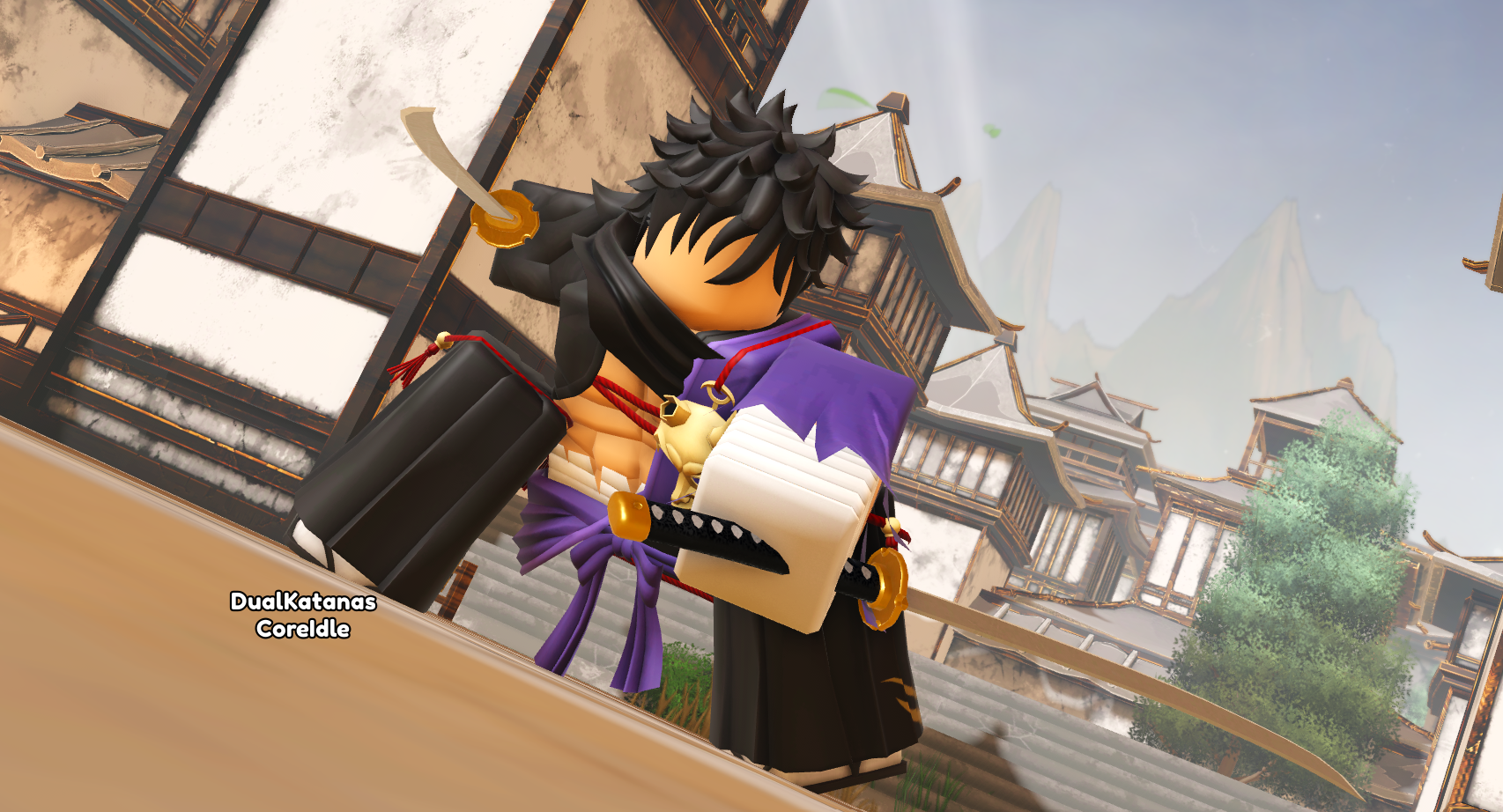 Dual Katanas Core Idle preview