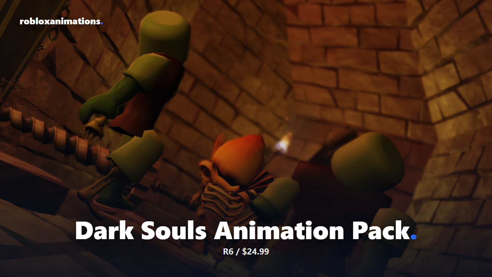 Dark Souls Animation Pack R6 thumbnail