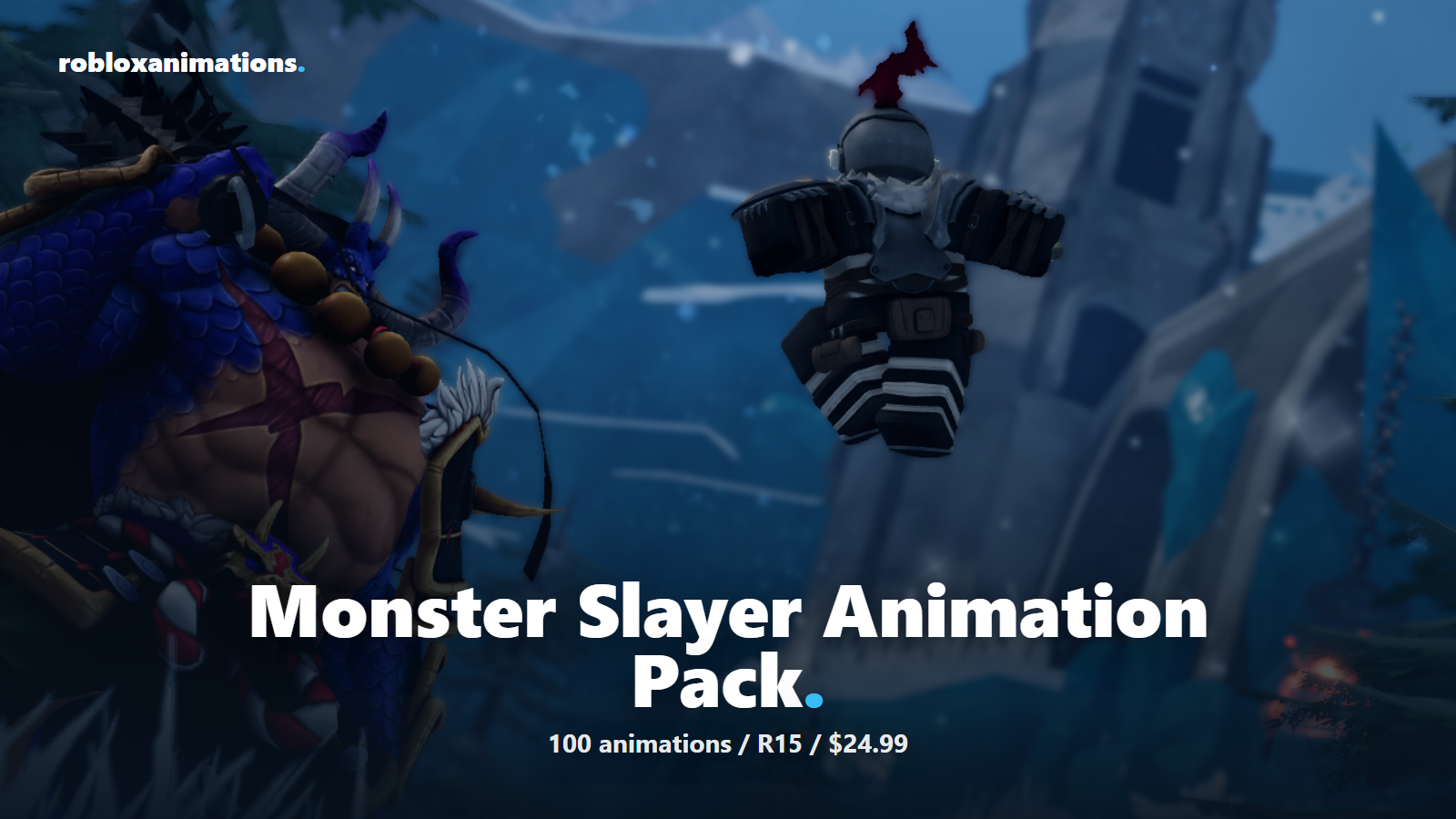 Monster Slayer Animation Pack thumbnail