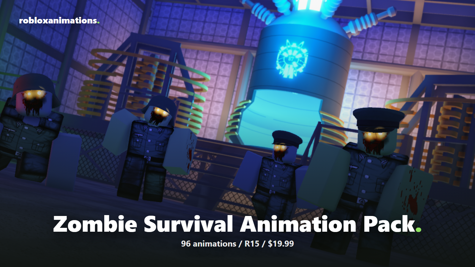 Zombie Survival Animation Pack thumbnail