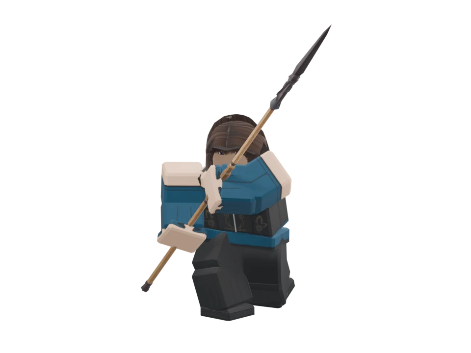 Forward Spear Walk, R15 animation preview