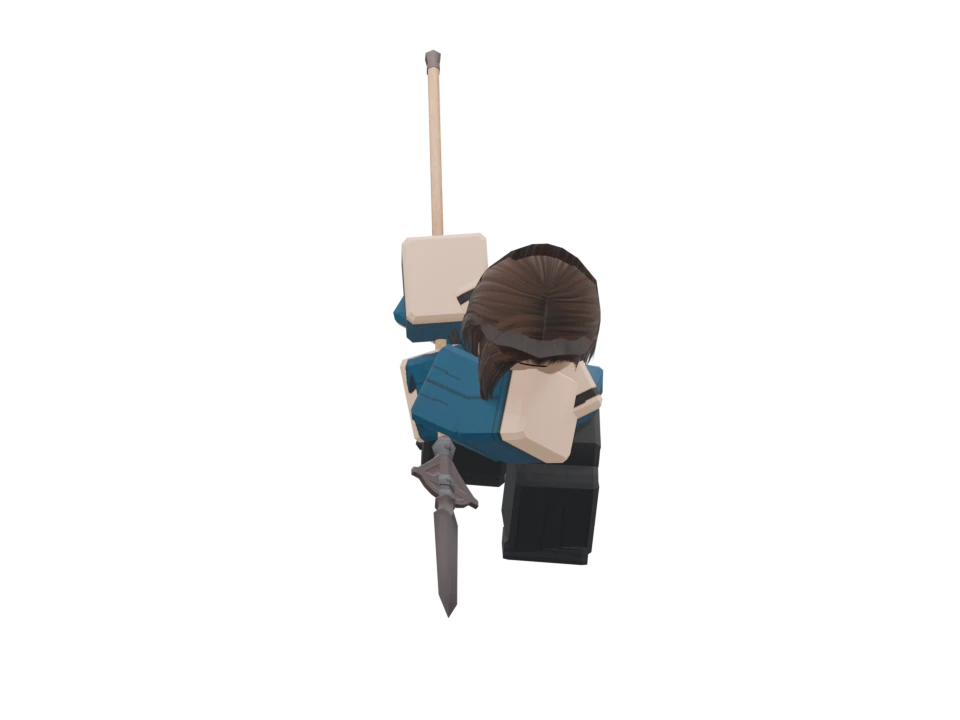 Low Spear Sprint, R15 animation preview