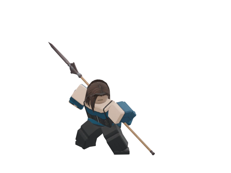 Ready Spear for Combat, R15 animation preview