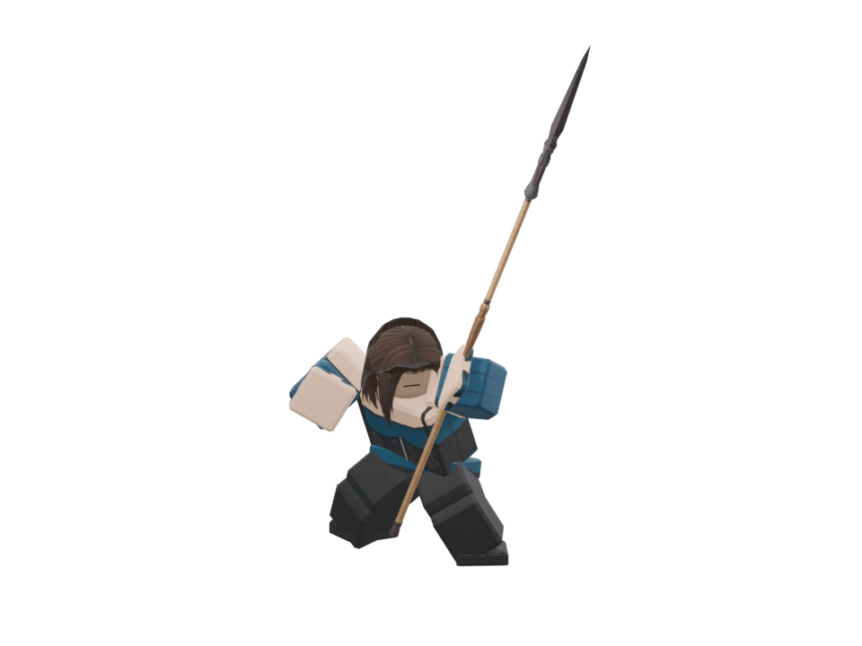 Lower Spear from Combat, R15 animation preview