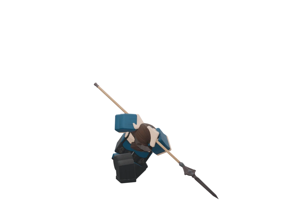 Overhead Spear Strike, R15 animation preview