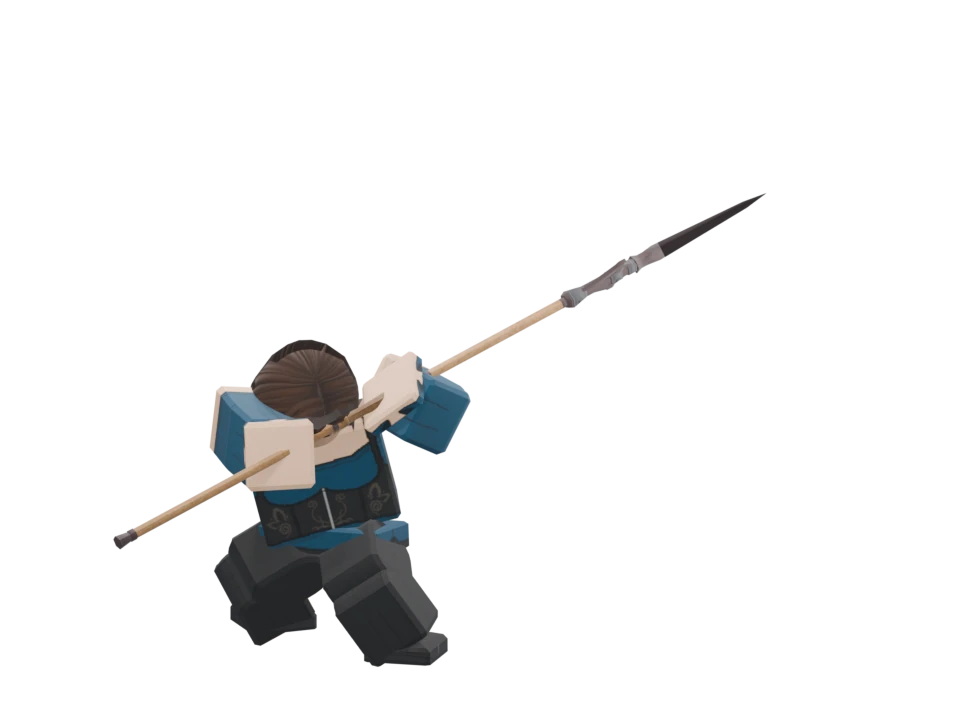 Spear Guard Reaction, R15 animation preview
