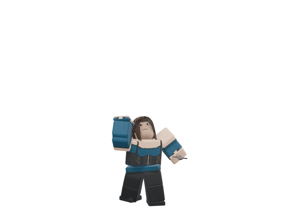 Finish Item Use and Ready Spear, R15 animation preview
