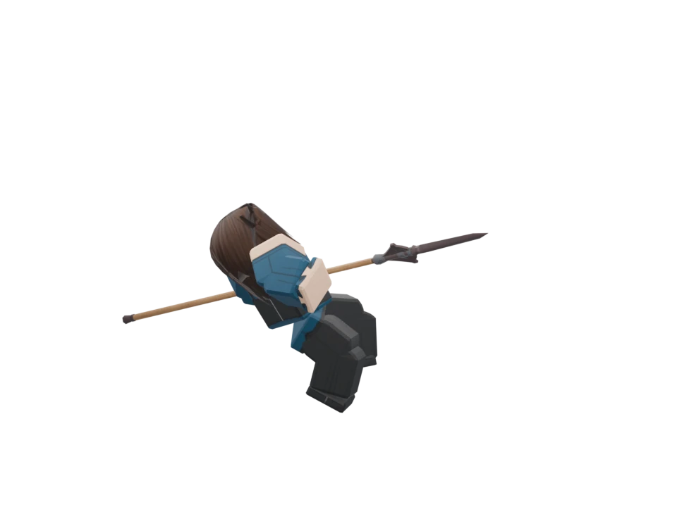 Ground Recovery with Spear, R15 animation preview