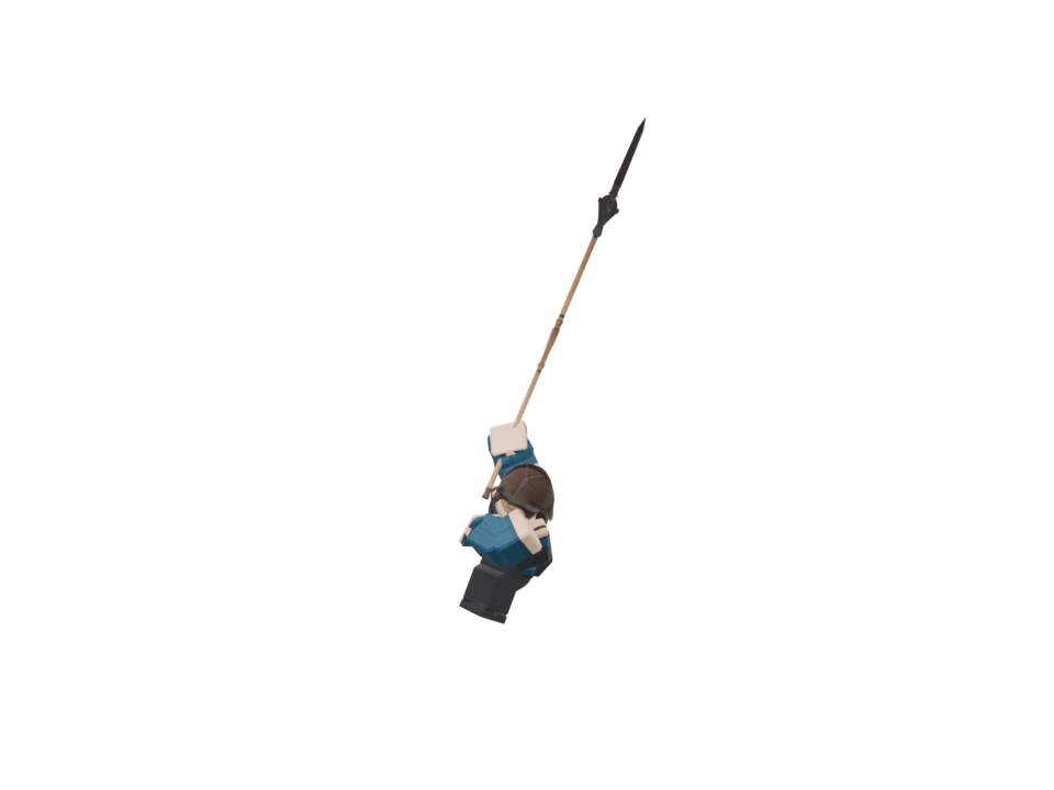 Leaping Spear Combination, R15 animation preview
