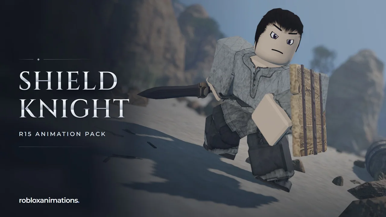 Shield Knight Animation Pack R15