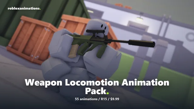 Weapon Locomotion Animation Pack R15