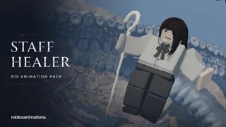 Staff Healer Animation Pack R15